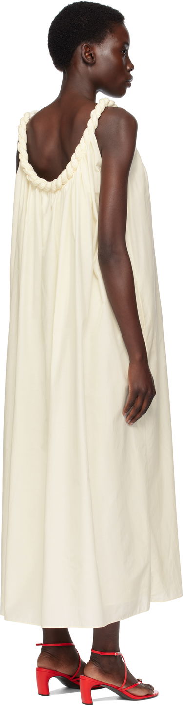 Pокля Loulou de Saison Loulou de Saison Kika Maxi Dress Бяло | KIKA, 2