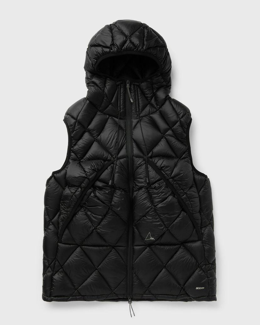 Жилетка ROA Nuna 800FP Hooded Down Vest Черно | RBMW0493FA327