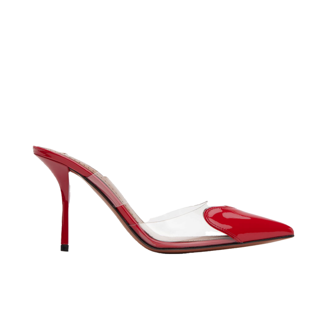 'Le Cœur' Patent Leather & PVC Pumps