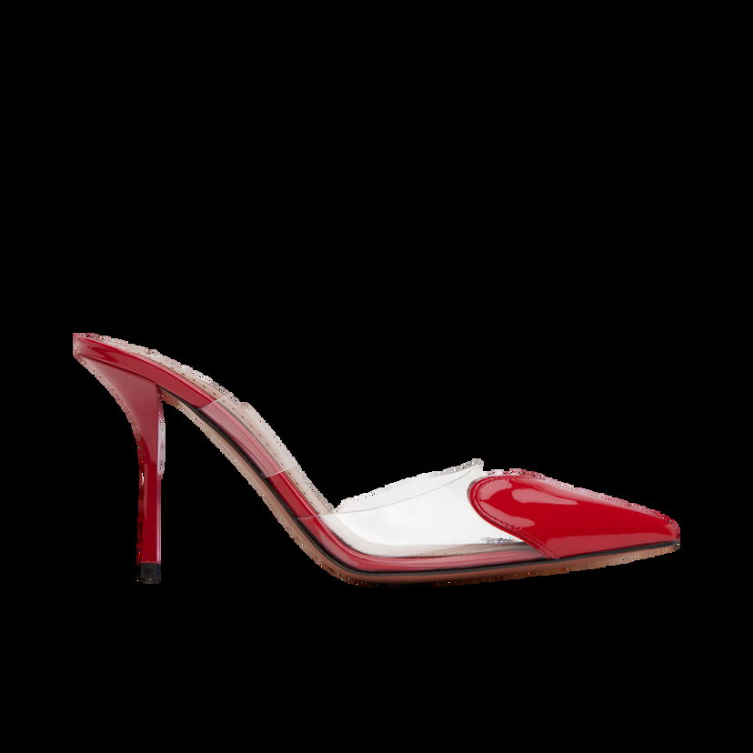 Кецове и обувки Alaïa 'Le Cœur' Patent Leather & PVC Pumps Червено | AA3M053CK150