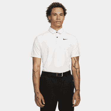 Поло тениска Nike Dri-FIT ADV Tour Camo Golf Polo Shirt Бяло | DR5312-121, 4