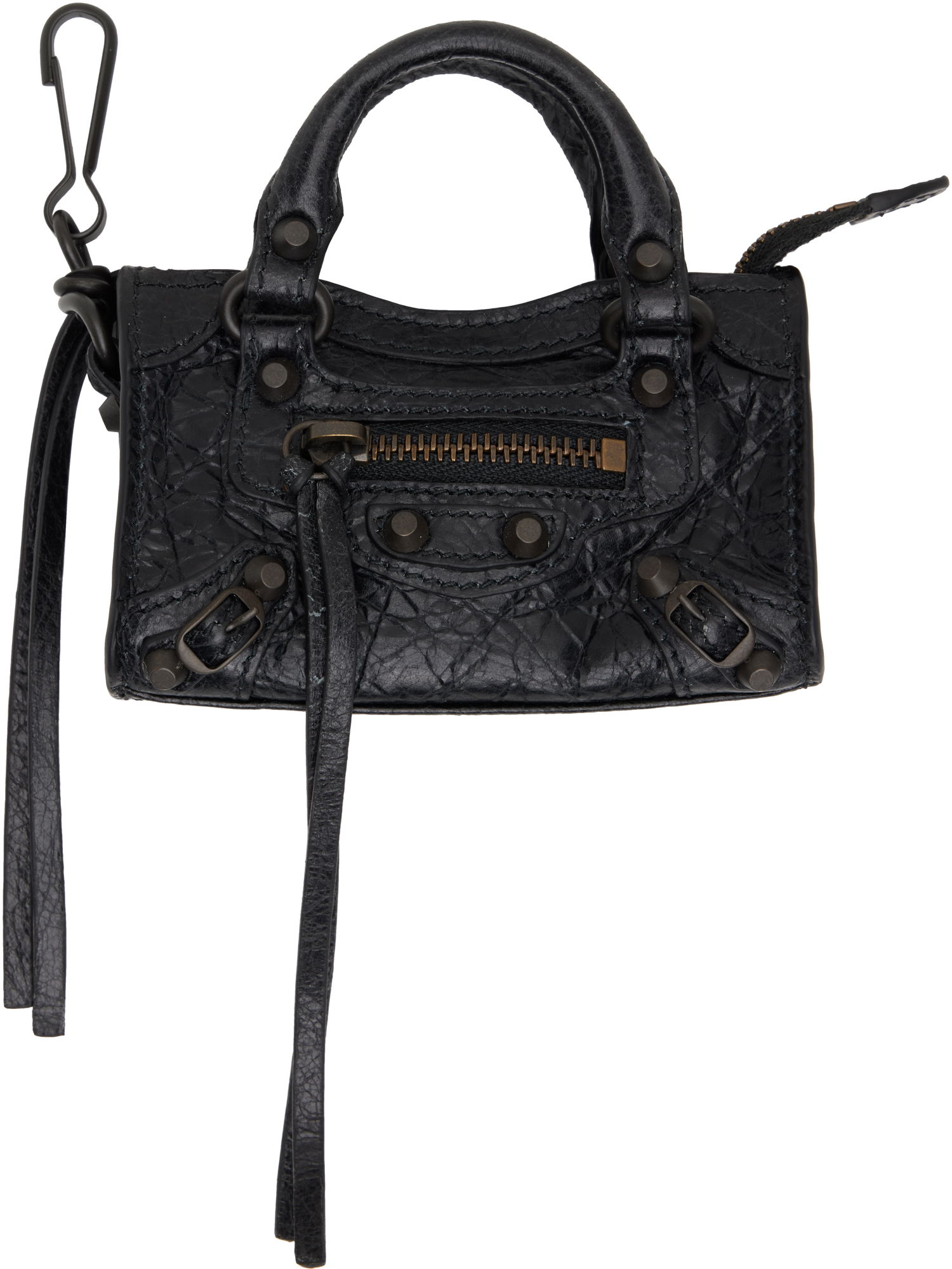 Ключодържатели Balenciaga Balenciaga 'Le City' Micro Bag Charm Черно | 819471 2ABEK, 0