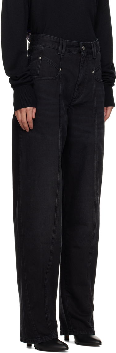 Дънки ISABEL MARANT Isabel Marant Vetan Jeans Черно | PA0045FB-B1H06I, 1