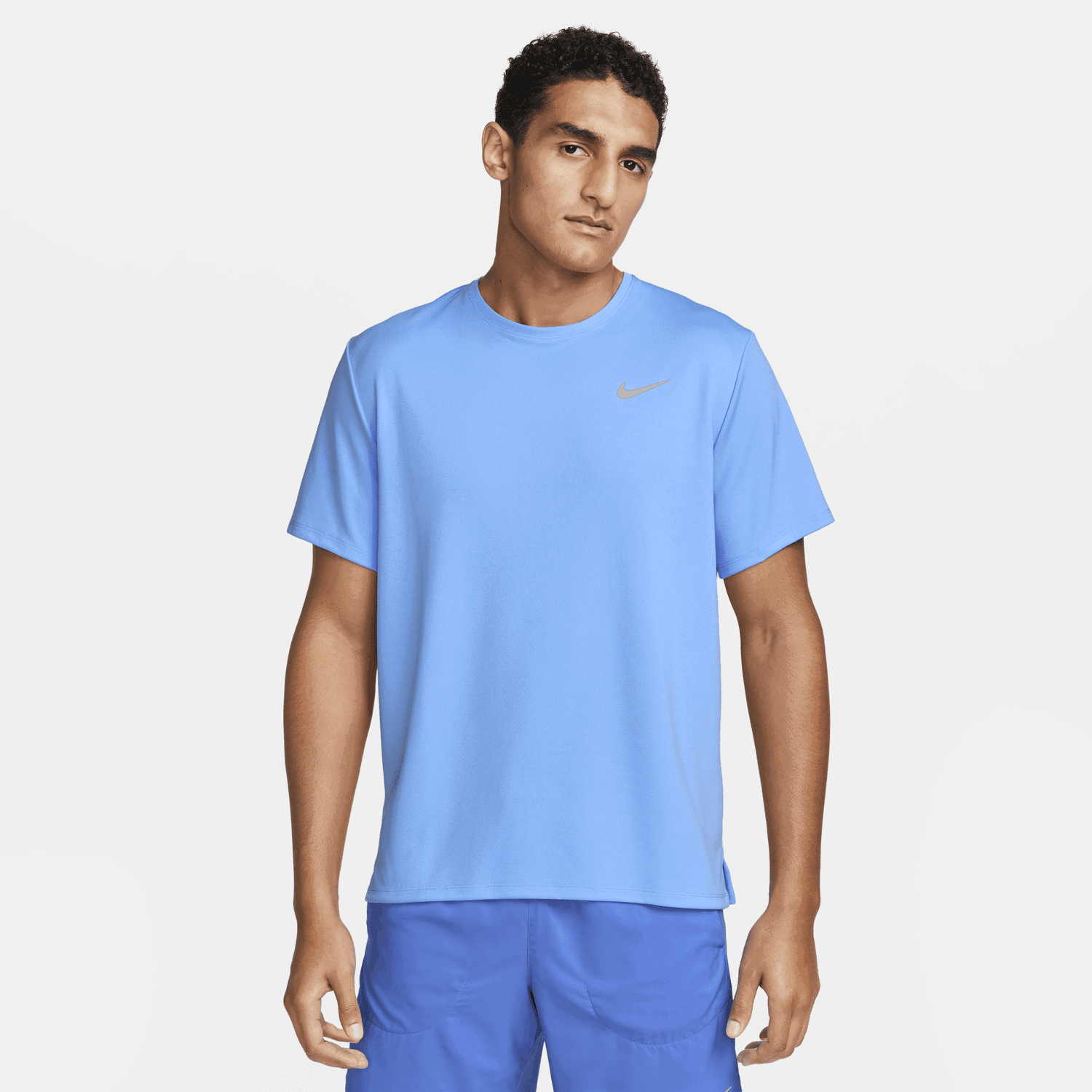 Тениска Nike Dri-FIT UV Short Sleeve Running T-Shirt Синьо | DV9315-412, 0