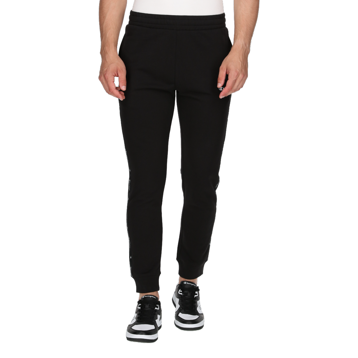 Спортни панталони Champion COLOR BLOCK Sweatpants Черно | 219955-KK001, 0