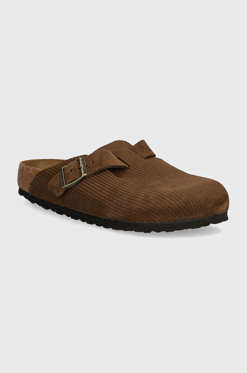 Кецове и обувки Birkenstock Boston Suede Кафяво | 1028298, 0