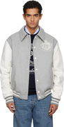 Wool Varsity Bomber Jacket