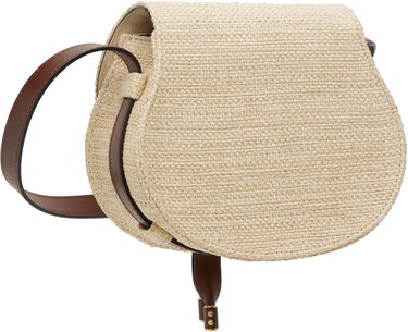 Чанта през рамо CHLOÉ Chloé Small Marcie Saddle Bag Бежово | CH25US680P19, 2