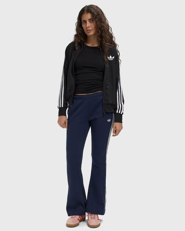 Спортни панталони adidas Originals Three-Stripe Flared Waffle Track Pants Тъмно синьо | KR7654, 1