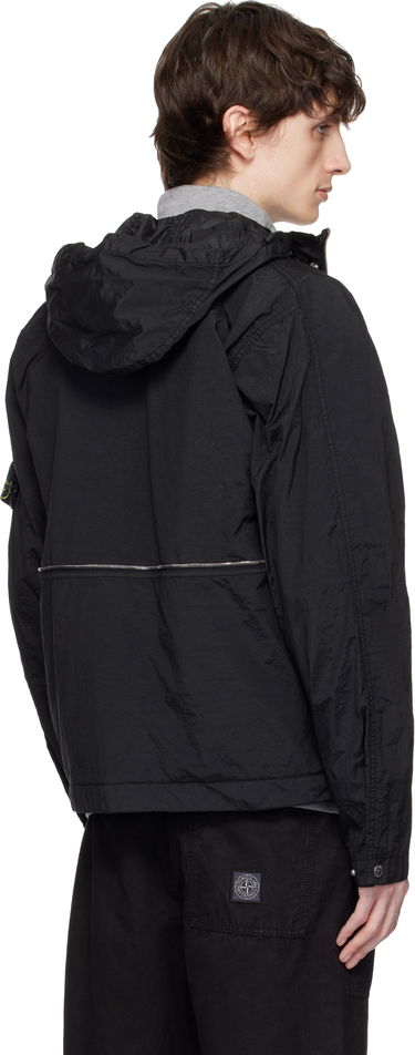 Ветровка Stone Island Stone Island Nylon Metal Watro-TC ECONYL Jacket Черно | K1S15 4100020 S0020, 2
