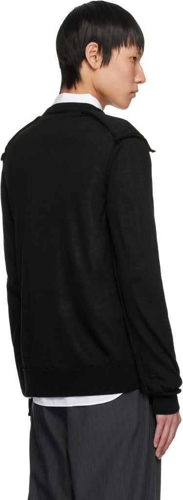 Пуловер Comme des Garçons Crewneck Sweater Черно | DO-N007-051, 2