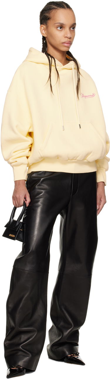 Суитчър Jacquemus Jacquemus 'The Corto' Hoodie Жълто | 25E251JS217-2465, 3
