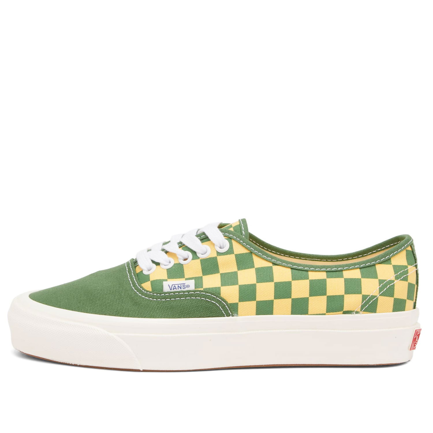 Кецове и обувки Vans LX Authentic 44 Checkerboard, Size UK 10 Зелено | VN000EBNBR11, 1