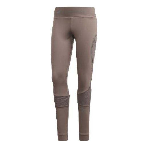 Клинове adidas Originals adidas P Ess Tight Logo Printing Leggings Кафяво | FK9724