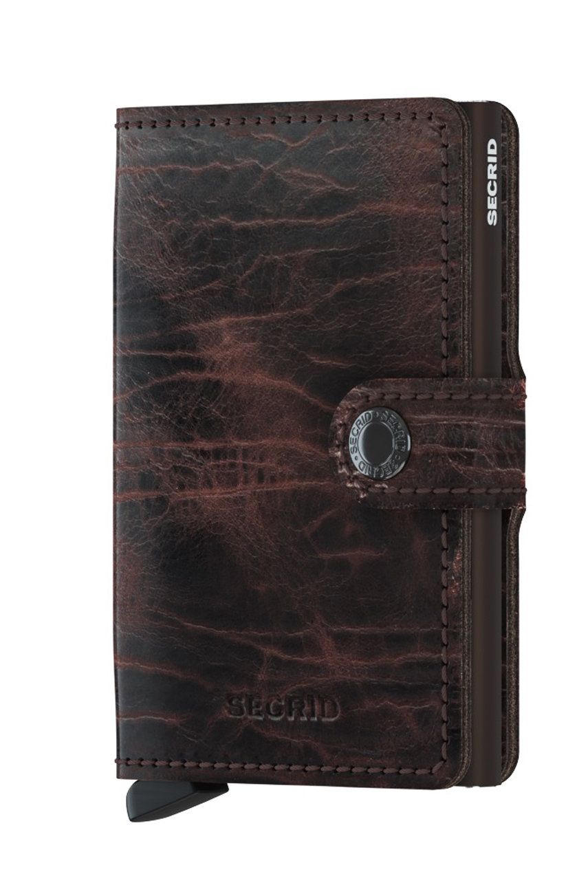 Портфейл Secrid Leather Wallet Кафяво | MDM.Cacao.Brown, 0