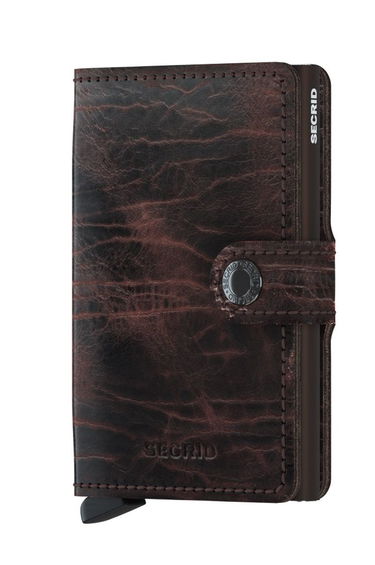 Портфейл Secrid Leather Wallet Кафяво | MDM.Cacao.Brown, 0