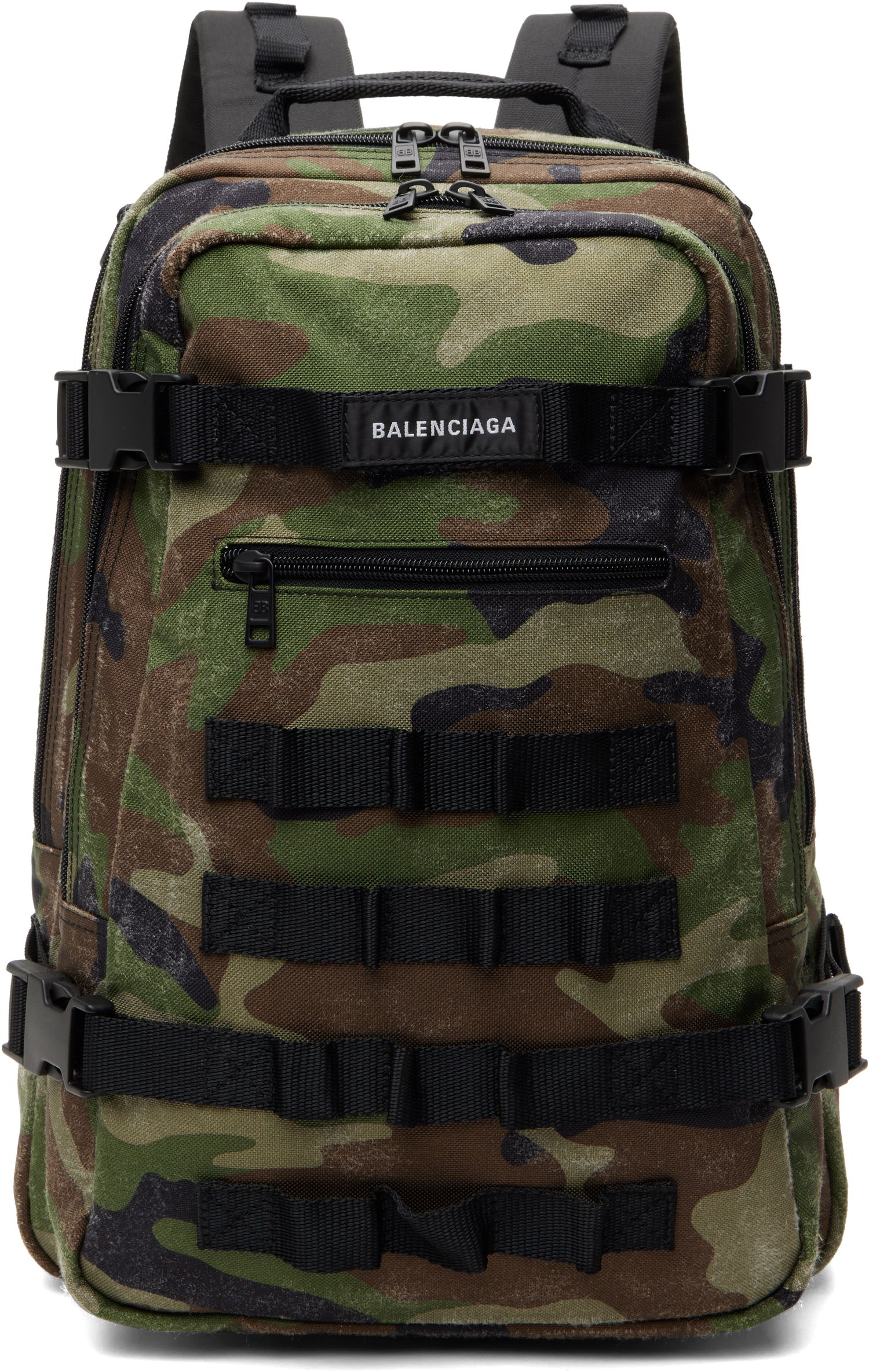 Раница Balenciaga Camo Army Space Backpack Зелено | 6936352AA7L2263, 0