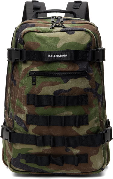 Раница Balenciaga Camo Army Space Backpack Зелено | 6936352AA7L2263, 0