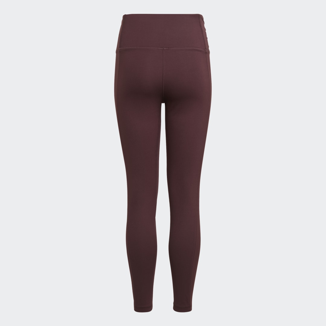 Клинове adidas Originals AEROREADY Yoga 7/8 Leggings Бургунди | HM4432, 1