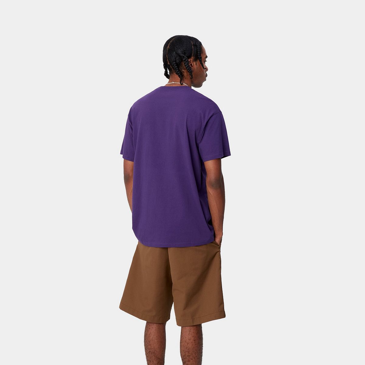 Тениска Carhartt WIP Tube T-Shirt Лилаво | I033173_1Y5_XX, 1