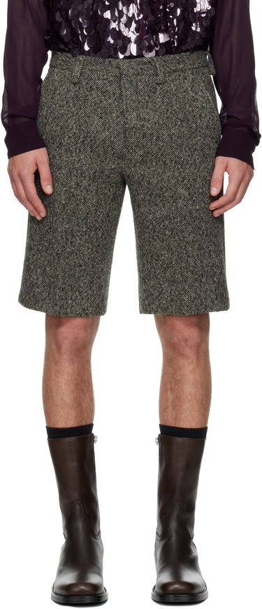 Къси панталони Dries Van Noten Dries Van Noten Tailored Wool Shorts Многоцветен | 252-020994-2261, 0