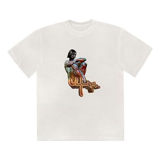 Тениска Cactus Jack by Travis Scott Travis Scott Utopia B1 Graphic Tee Бяло | TSUT-BS06