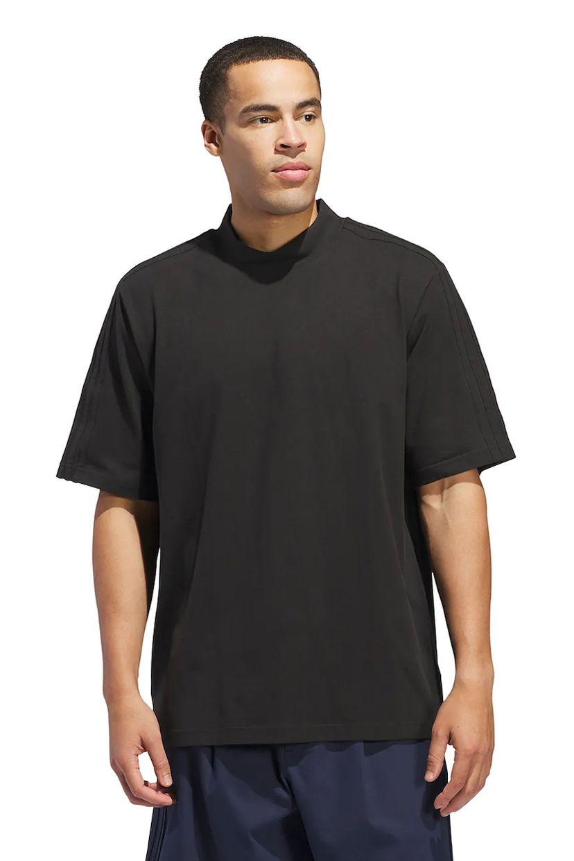 Поло тениска adidas Originals adidas Originals Rolling Links Mock Neck Polo Черно | IT0139