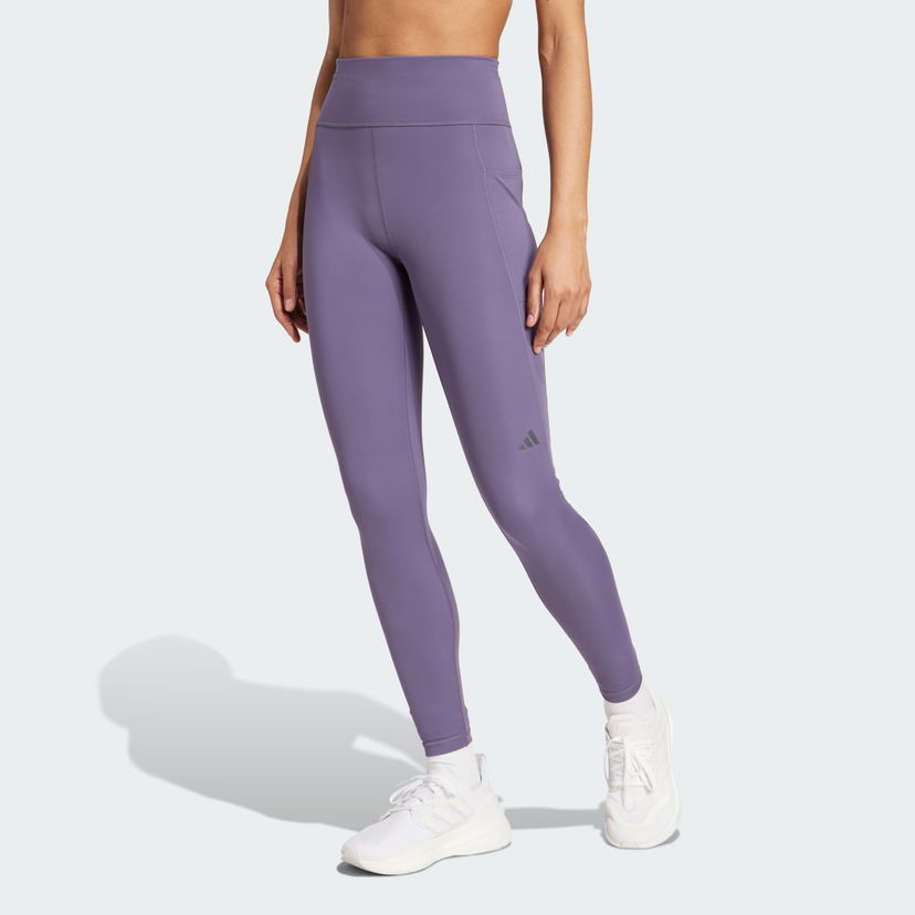 Клинове adidas Performance Own the Run 7/8 Tights Лилаво | JV7211