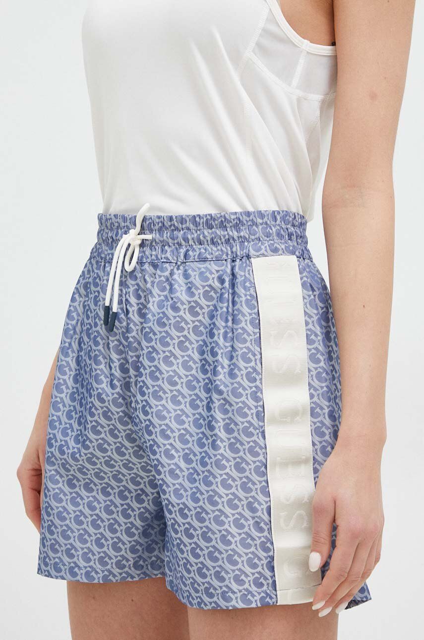Къси панталони GUESS Alethea Shorts Синьо | V3GD01.WFAK0, 0