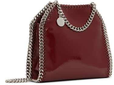 Чанта през рамо Stella McCartney Tiny Falabella Shoulder Bag Бургунди | 391698WP0495, 1