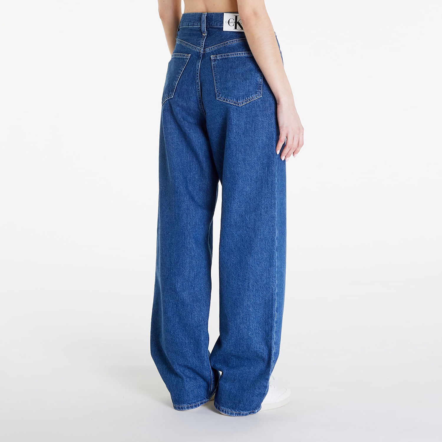 Дънки CALVIN KLEIN High Rise Relaxed Jeans Denim Синьо | J20J223428 1A4, 1