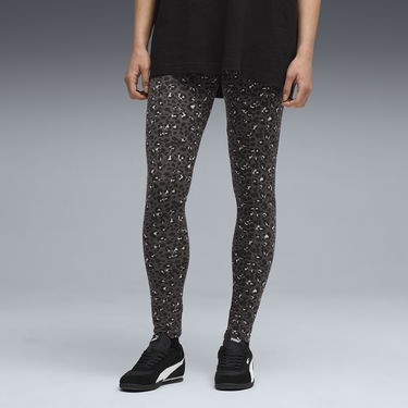 Клинове Puma Essentials Animal Print Leggings Сиво | 688085_01, 1