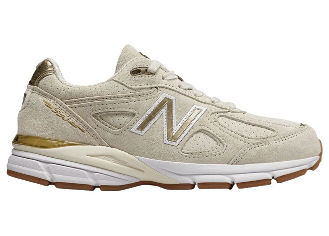 Кецове и обувки New Balance 990v4 Made in USA "Angora" W Бежово | W990AG4, 0