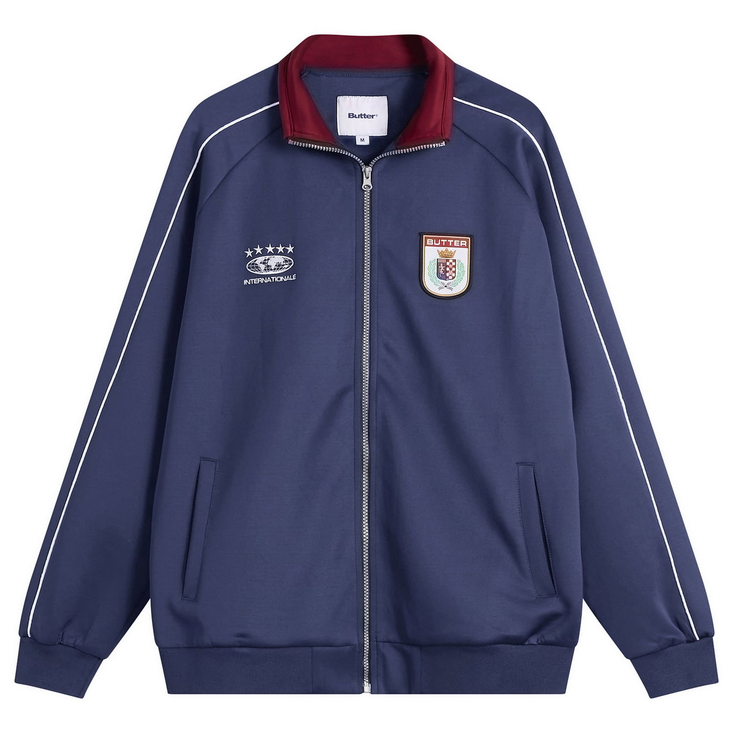 Яке Butter Goods Internationale Track Jacket Тъмно синьо | BG254605-NVY, 1