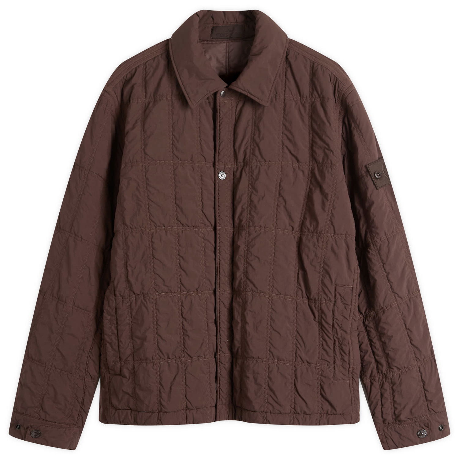 Яке Stone Island PrimaLoft Quilted Jacket, Size Large Кафяво | K2S154100099-V0070, 1