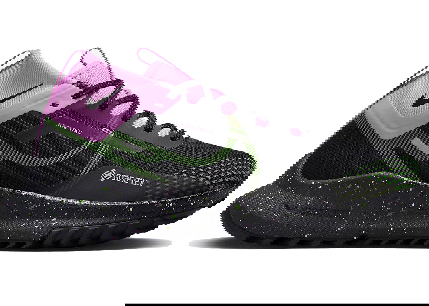 Кецове и обувки Nike React Pegasus Trail 4 Gore-Tex Black Light Magenta Черно | FN7102-010, 0