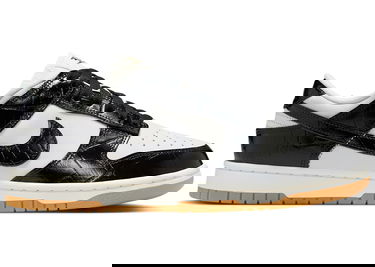 Кецове и обувки Nike Dunk Low LX Black Croc W Черно | FJ2260-003, 0