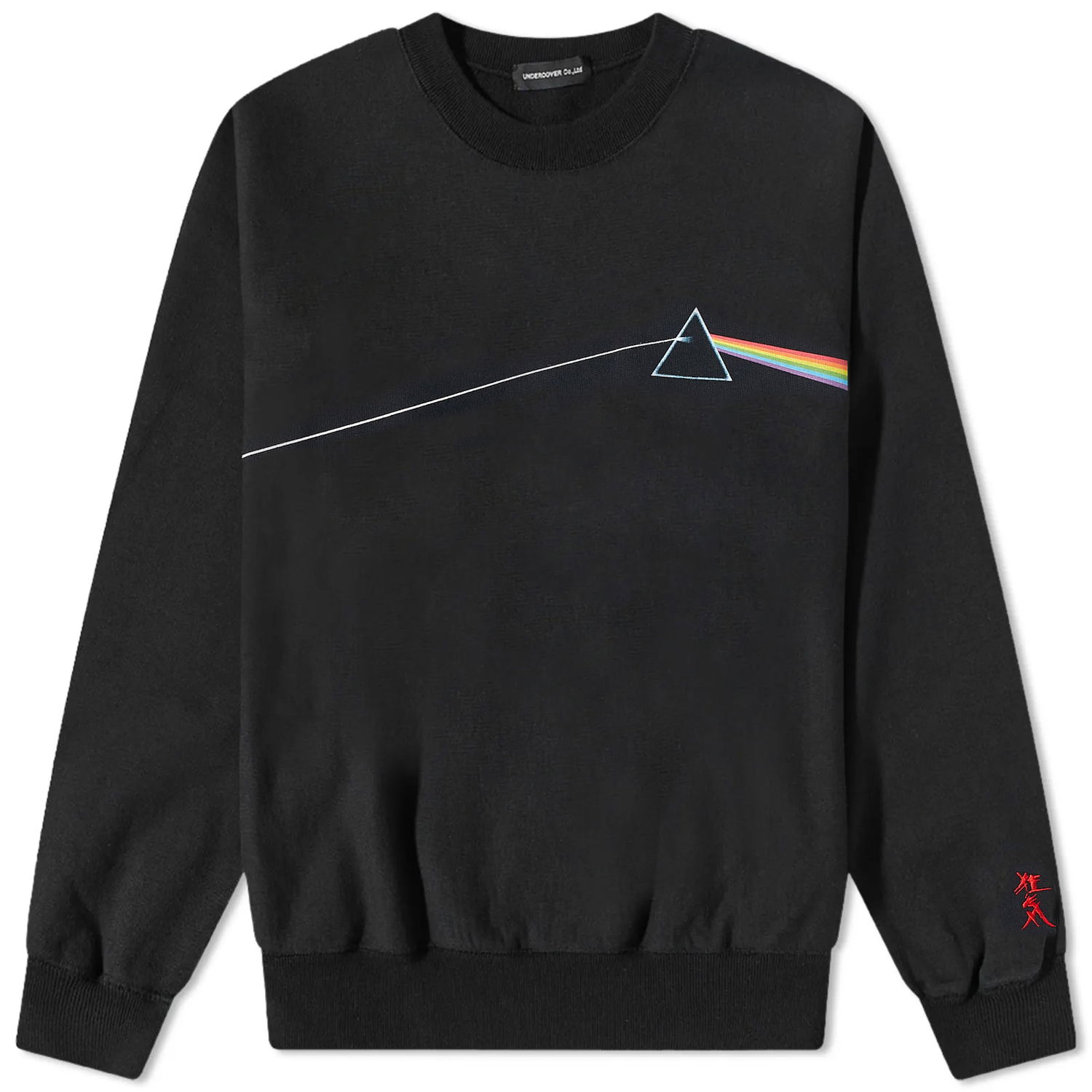 Суитчър UNDERCOVER Pink Floyd Crew Sweat Черно | UC1C4805-2-BLK, 0