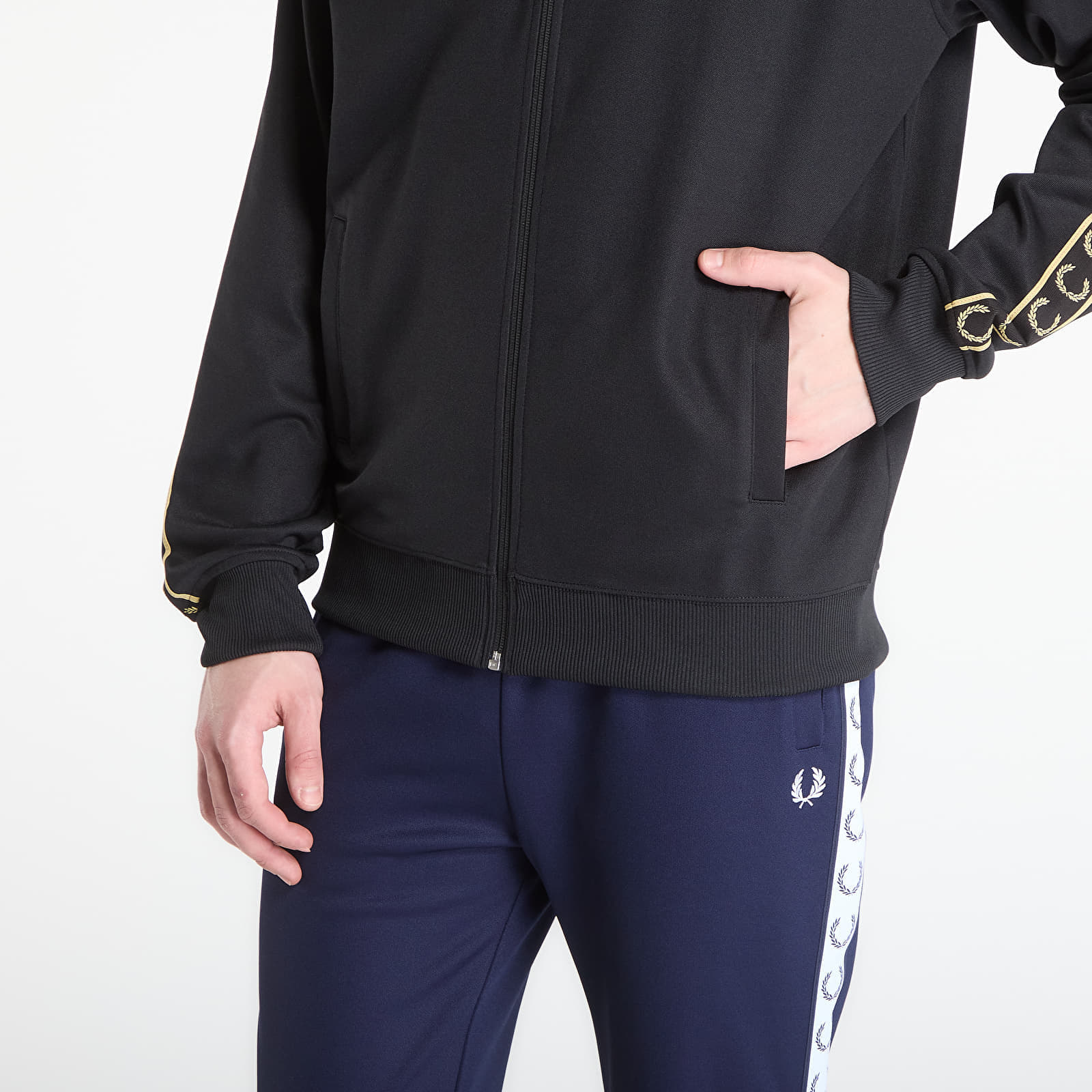 Contrast Tape Track Jacket, 1