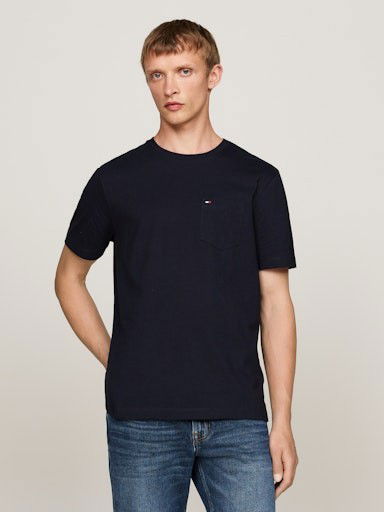 Тениска Tommy Hilfiger S/S T-Shirt Черно | MW0MW37283DW5, 0