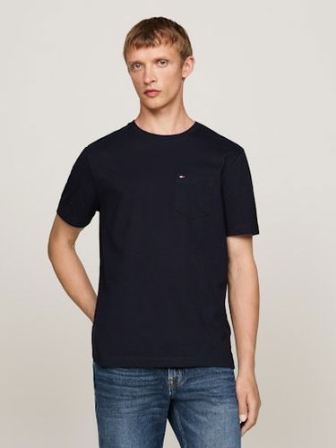 Тениска Tommy Hilfiger S/S T-Shirt Черно | MW0MW37283DW5, 0