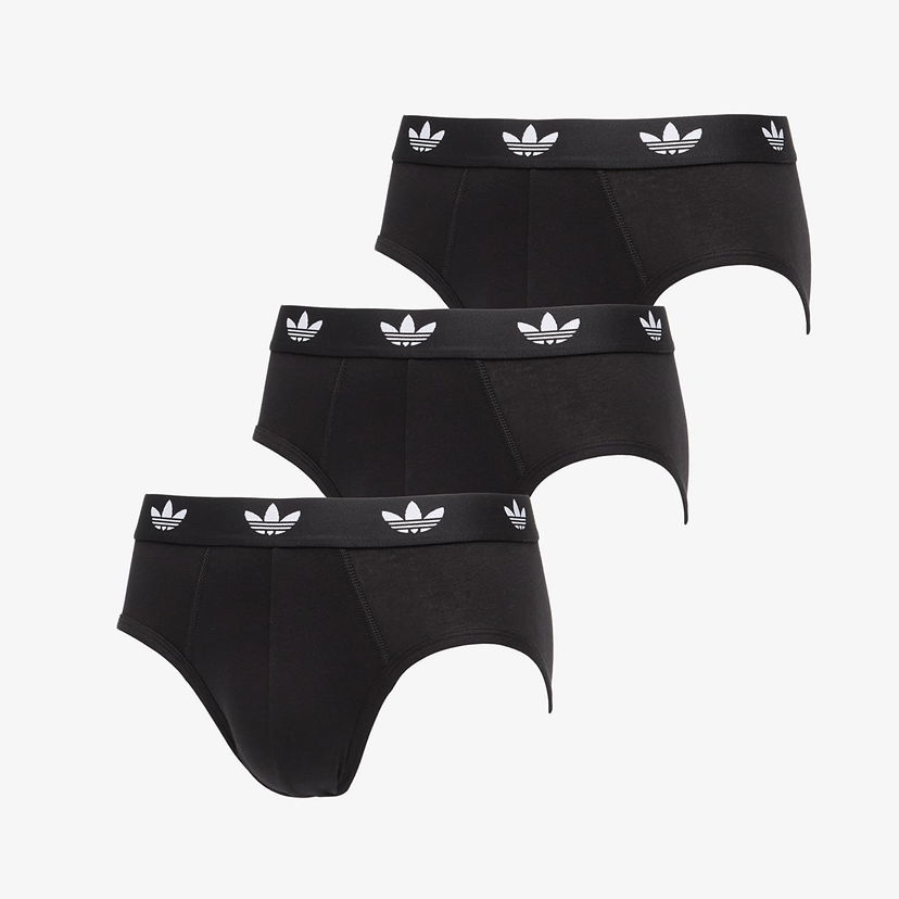 Облекло и аксесоари adidas Originals Brief 3-Pack Black Черно | 4AR001-000