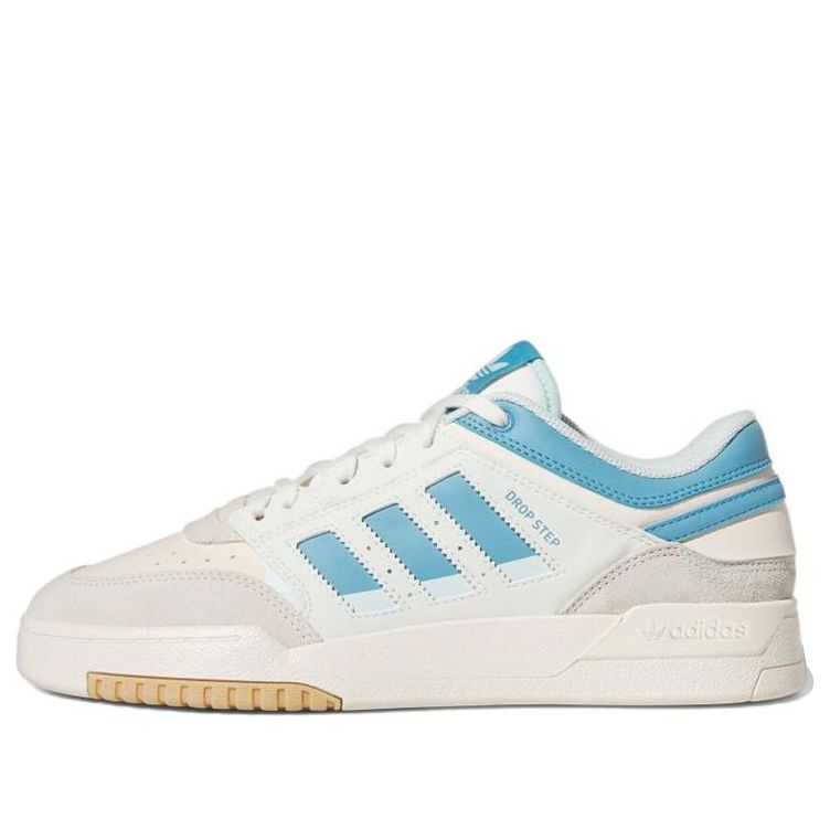 Кецове и обувки adidas Originals Drop Step Low Бяло | HQ7127