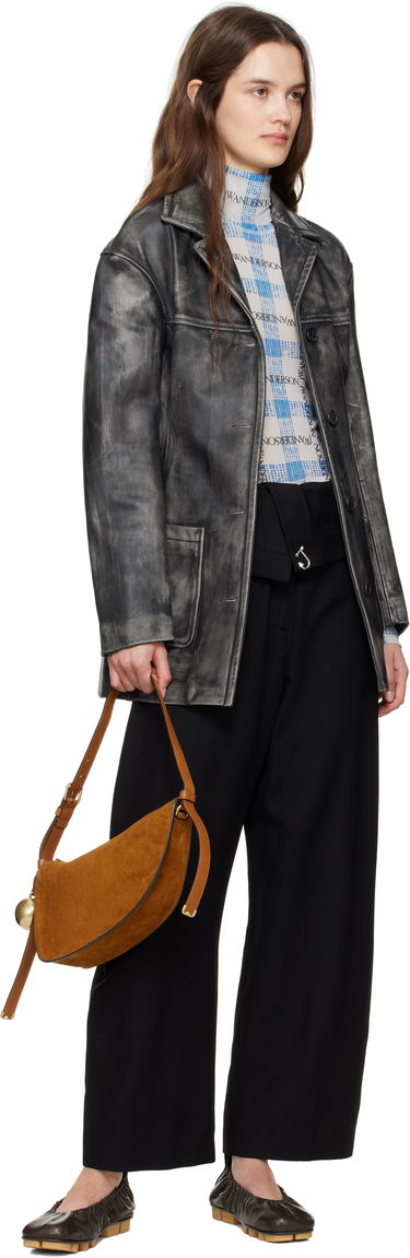 Тениски и потници JW Anderson JW Anderson Semi-Sheer Logo Turtleneck Top Бяло | JO0224-PG1721, 4