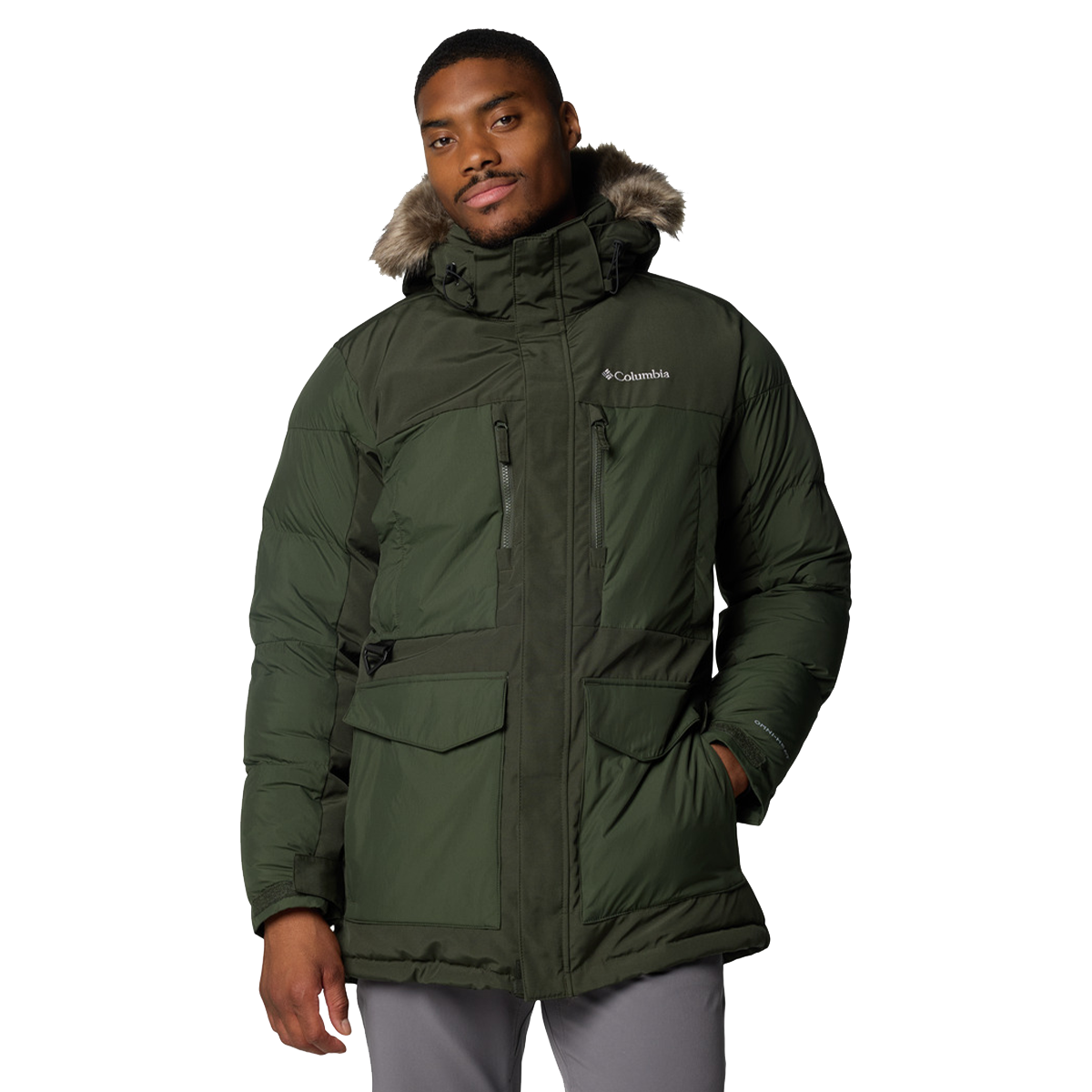 Парка Columbia Marquam Peak Fusion™ II Insulated Hooded Parka Зелено | 2088121366, 0