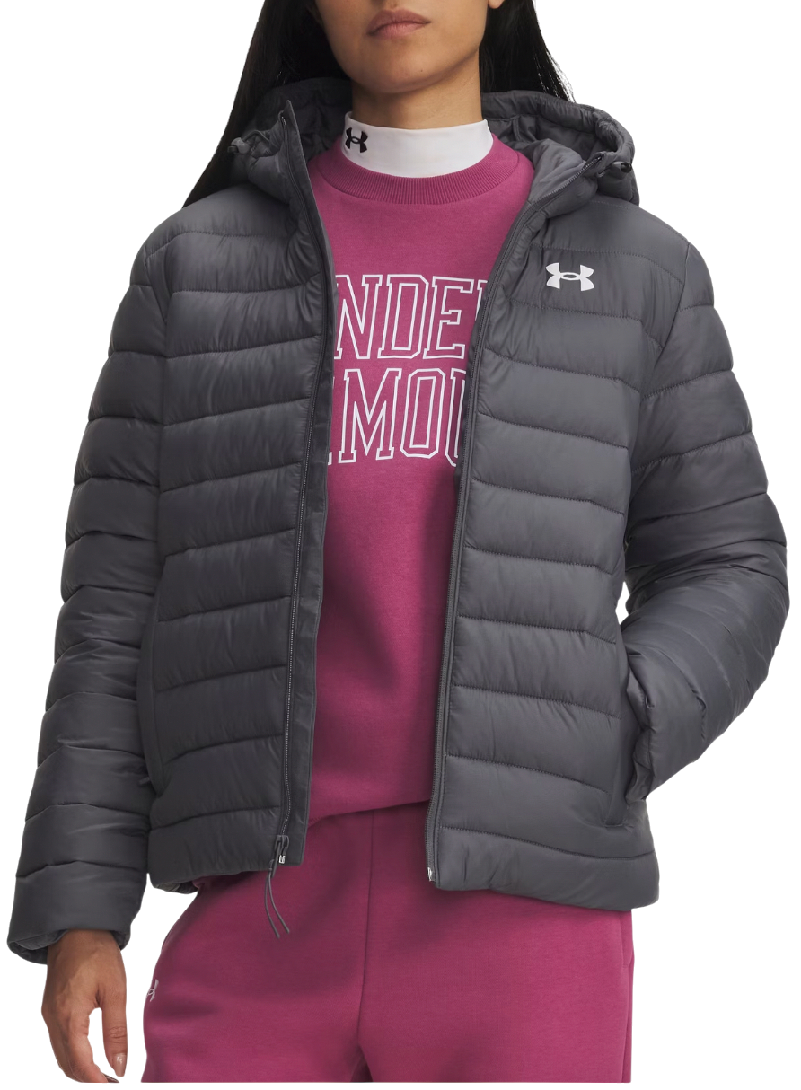 Пухо яке Under Armour Sportswear Insulate Puffer Jacket with Hood Сиво | 6006353-025, 0