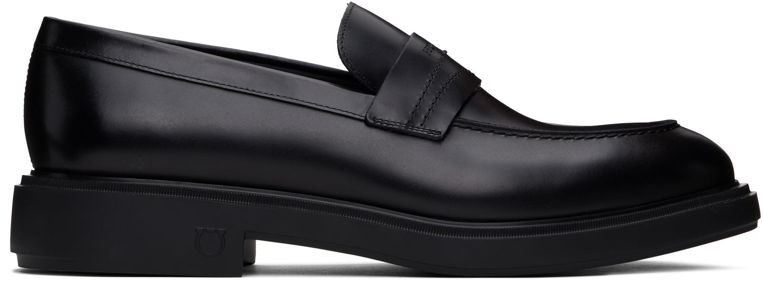 Кецове и обувки FERRAGAMO Penny Loafers Черно | 777031, 0