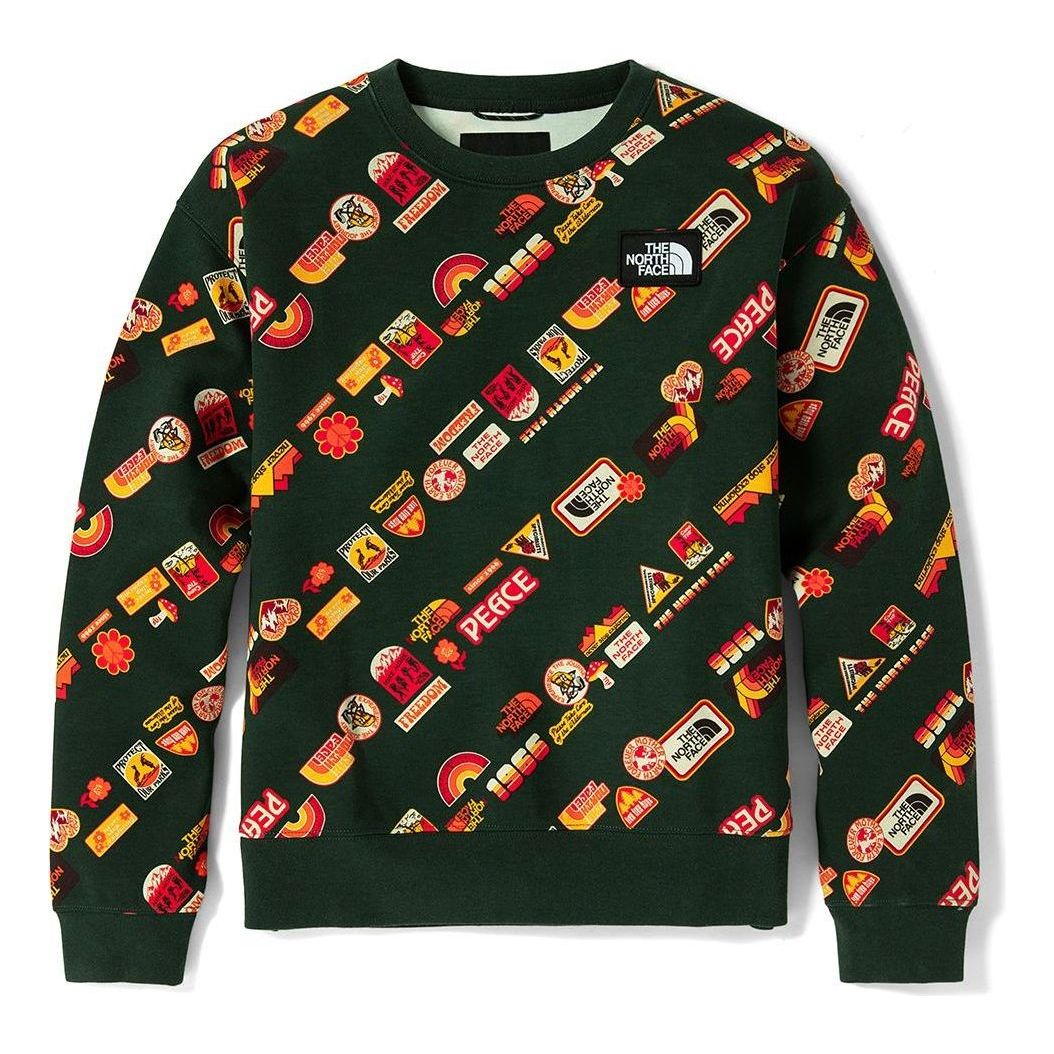 Суитчър The North Face Vanlife Logo Graphic Sweatshirt Зелено | NF0A5JW9-VR0, 0
