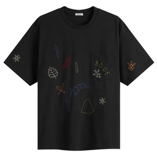 Embroidered Field Guide T-Shirt, Size Large