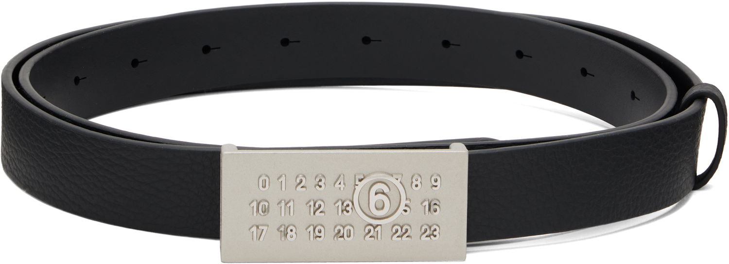 Колани Maison Margiela MM6 Maison Margiela Numeric Belt Черно | SA6TP0010 P8332, 0